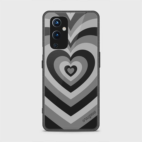 OnePlus 9 Cover - O'Nation Heartbeat Series - HQ Ultra Shine Premium Infinity Glass Soft Silicon Borders Case