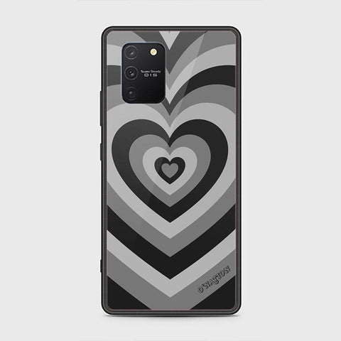 Samsung Galaxy S10 Lite Cover - O'Nation Heartbeat Series - HQ Ultra Shine Premium Infinity Glass Soft Silicon Borders Case