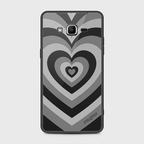 Samsung Galaxy Grand Prime Cover - O'Nation Heartbeat Series - HQ Ultra Shine Premium Infinity Glass Soft Silicon Borders Case