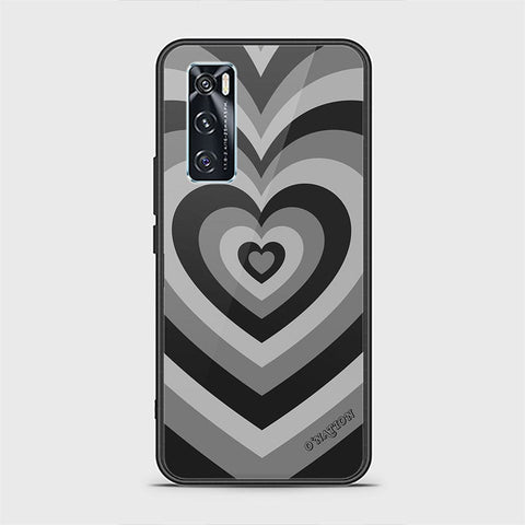 Vivo V20 SE Cover - O'Nation Heartbeat Series - HQ Ultra Shine Premium Infinity Glass Soft Silicon Borders Case