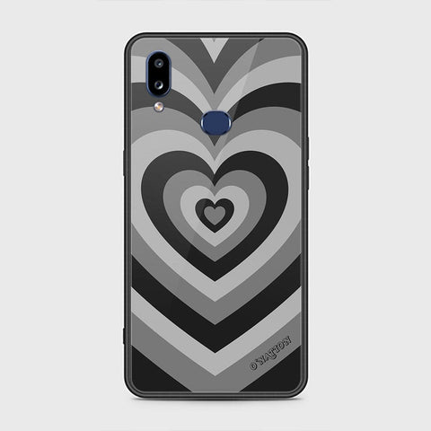 Samsung Galaxy A10s Cover - O'Nation Heartbeat Series - HQ Ultra Shine Premium Infinity Glass Soft Silicon Borders Case