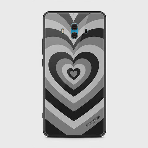 Huawei Mate 10 Cover - O'Nation Heartbeat Series - HQ Ultra Shine Premium Infinity Glass Soft Silicon Borders Case