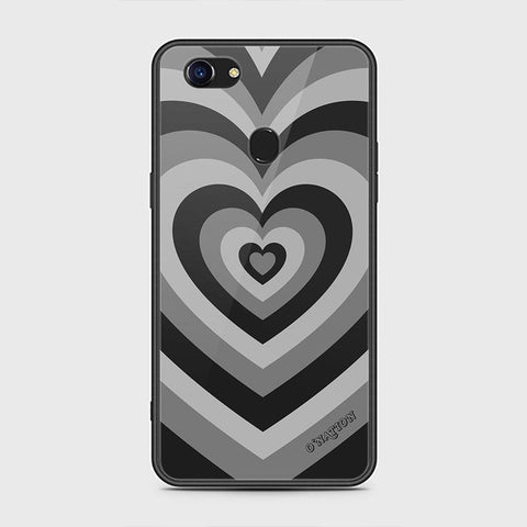 Oppo F5 Cover - O'Nation Heartbeat Series - HQ Ultra Shine Premium Infinity Glass Soft Silicon Borders Case