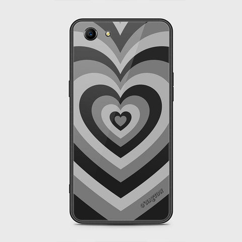 Oppo A1 Cover - O'Nation Heartbeat Series - HQ Ultra Shine Premium Infinity Glass Soft Silicon Borders Case