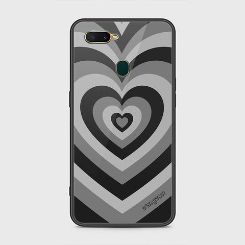Oppo A5s Cover - O'Nation Heartbeat Series - HQ Ultra Shine Premium Infinity Glass Soft Silicon Borders Case