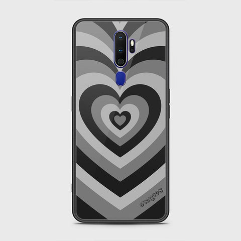 Oppo A5 2020 Cover - O'Nation Heartbeat Series - HQ Ultra Shine Premium Infinity Glass Soft Silicon Borders Case