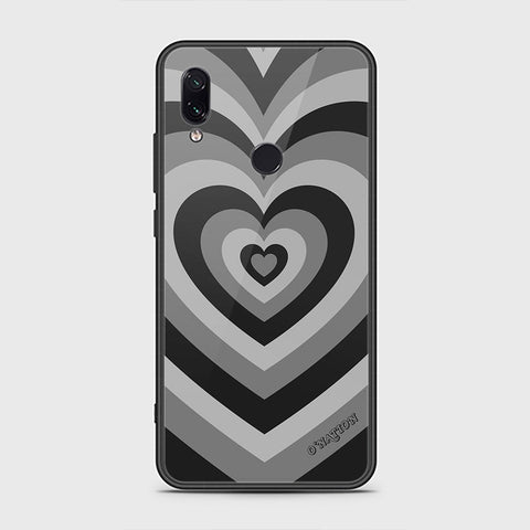 Xiaomi Redmi Note 7 Cover - O'Nation Heartbeat Series - HQ Ultra Shine Premium Infinity Glass Soft Silicon Borders Case