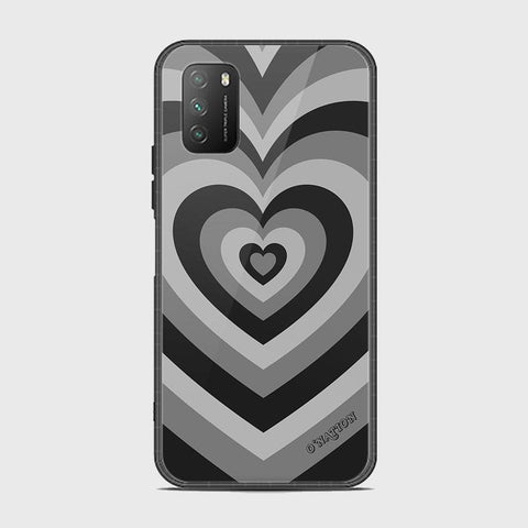 Xiaomi Redmi 9T Cover - O'Nation Heartbeat Series - HQ Ultra Shine Premium Infinity Glass Soft Silicon Borders Case