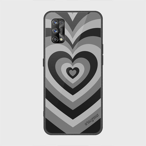 Realme 7 Pro Cover - O'Nation Heartbeat Series - HQ Ultra Shine Premium Infinity Glass Soft Silicon Borders Case