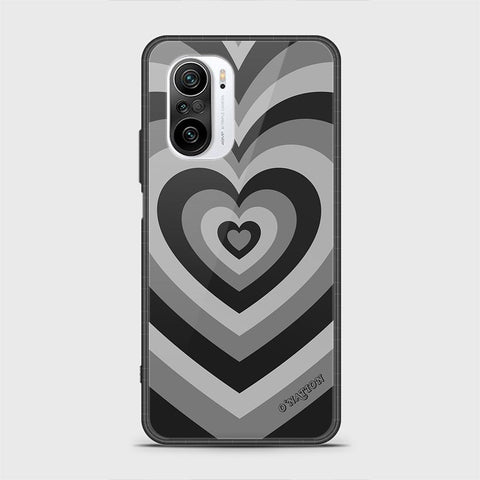 Xiaomi Redmi K40 Cover - O'Nation Heartbeat Series - HQ Ultra Shine Premium Infinity Glass Soft Silicon Borders Case