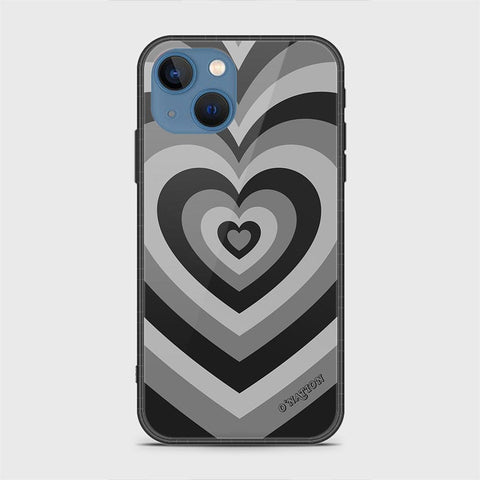 iPhone 13 Cover - O'Nation Heartbeat Series - HQ Ultra Shine Premium Infinity Glass Soft Silicon Borders Case