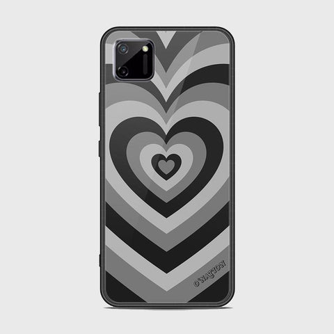 Realme C11 Cover - O'Nation Heartbeat Series - HQ Ultra Shine Premium Infinity Glass Soft Silicon Borders Case