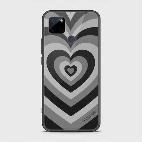 Realme C25Y Cover - O'Nation Heartbeat Series - HQ Ultra Shine Premium Infinity Glass Soft Silicon Borders Case