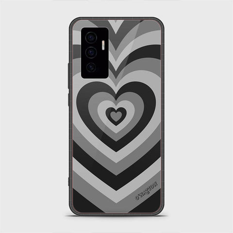 Vivo V23e Cover - O'Nation Heartbeat Series - HQ Ultra Shine Premium Infinity Glass Soft Silicon Borders Case