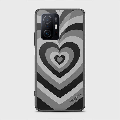 Xiaomi 11T Cover - O'Nation Heartbeat Series - HQ Ultra Shine Premium Infinity Glass Soft Silicon Borders Case