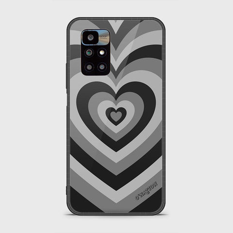 Xiaomi Redmi 10 Cover - O'Nation Heartbeat Series - HQ Ultra Shine Premium Infinity Glass Soft Silicon Borders Case