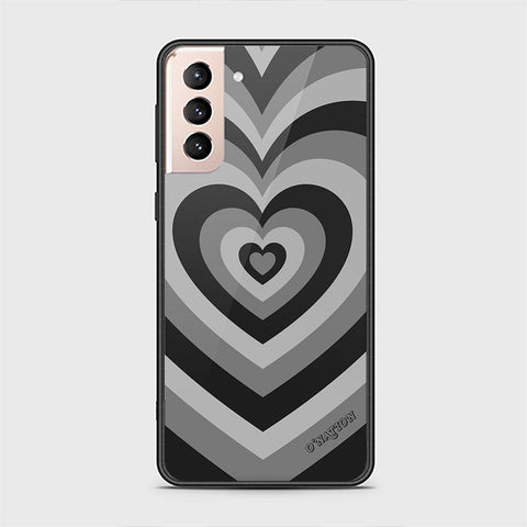 Samsung Galaxy S22 5G Cover - O'Nation Heartbeat Series - HQ Ultra Shine Premium Infinity Glass Soft Silicon Borders Case