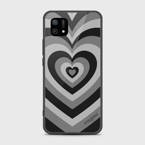 Oppo A16K Cover - O'Nation Heartbeat Series - HQ Ultra Shine Premium Infinity Glass Soft Silicon Borders Case