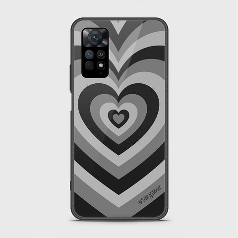 Xiaomi Redmi Note 11S Cover - O'Nation Heartbeat Series - HQ Ultra Shine Premium Infinity Glass Soft Silicon Borders Case