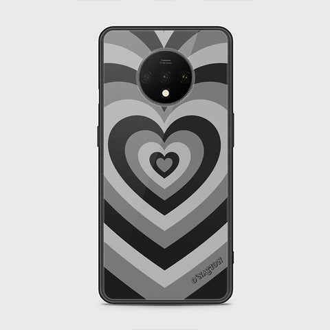 OnePlus 7T Cover - O'Nation Heartbeat Series - HQ Ultra Shine Premium Infinity Glass Soft Silicon Borders Case