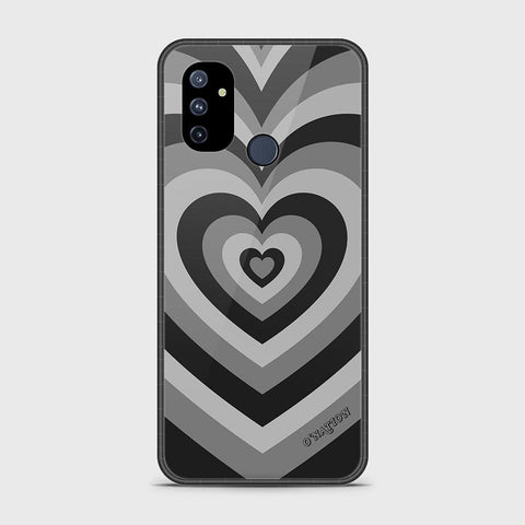 OnePlus Nord N100 Cover - O'Nation Heartbeat Series - HQ Ultra Shine Premium Infinity Glass Soft Silicon Borders Case