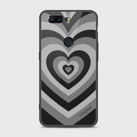 OnePlus 5T Cover - O'Nation Heartbeat Series - HQ Ultra Shine Premium Infinity Glass Soft Silicon Borders Case