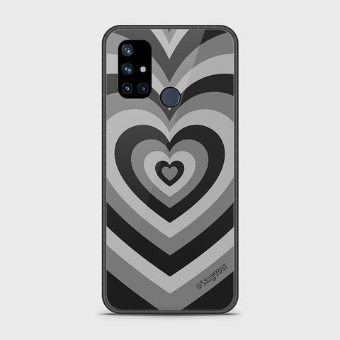 OnePlus Nord N10 5G Cover - O'Nation Heartbeat Series - HQ Ultra Shine Premium Infinity Glass Soft Silicon Borders Case