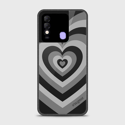 Tecno Spark 8 Cover - O'Nation Heartbeat Series - HQ Ultra Shine Premium Infinity Glass Soft Silicon Borders Case