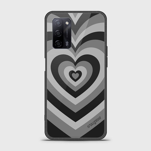 Oppo A55 5G Cover - O'Nation Heartbeat Series - HQ Ultra Shine Premium Infinity Glass Soft Silicon Borders Case