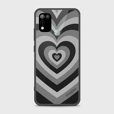 Infinix Hot 10 Play Cover - O'Nation Heartbeat Series - HQ Ultra Shine Premium Infinity Glass Soft Silicon Borders Case