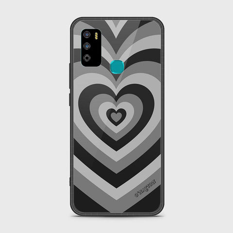 Infinix Hot 9 Play Cover - O'Nation Heartbeat Series - HQ Ultra Shine Premium Infinity Glass Soft Silicon Borders Case