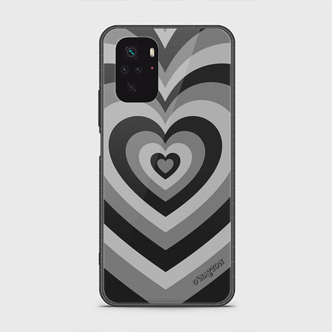 Xiaomi Redmi Note 10s Cover - O'Nation Heartbeat Series - HQ Ultra Shine Premium Infinity Glass Soft Silicon Borders Case