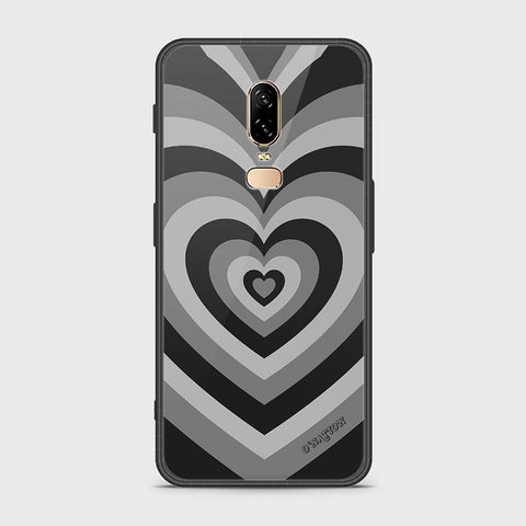 OnePlus 6 Cover - O'Nation Heartbeat Series - HQ Ultra Shine Premium Infinity Glass Soft Silicon Borders Case