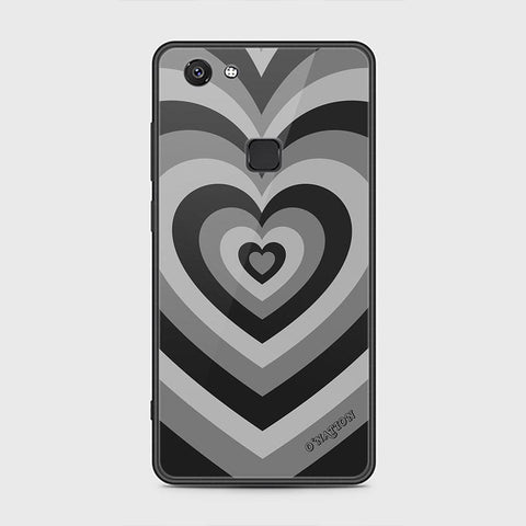 Vivo V7 Plus Cover - O'Nation Heartbeat Series - HQ Ultra Shine Premium Infinity Glass Soft Silicon Borders Case