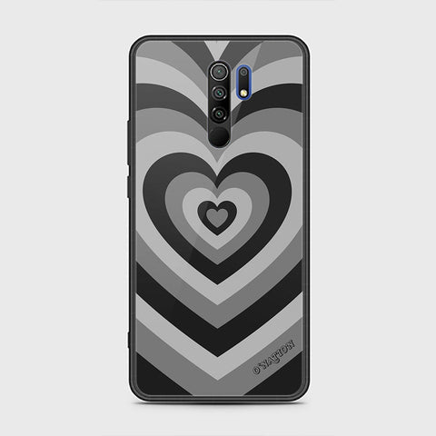 Xiaomi Redmi 9 Cover - O'Nation Heartbeat Series - HQ Ultra Shine Premium Infinity Glass Soft Silicon Borders Case