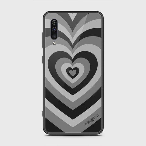 Samsung Galaxy a30s Cover - O'Nation Heartbeat Series - HQ Ultra Shine Premium Infinity Glass Soft Silicon Borders Case