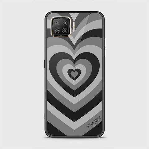 Oppo F17 Pro Cover - O'Nation Heartbeat Series - HQ Ultra Shine Premium Infinity Glass Soft Silicon Borders Case