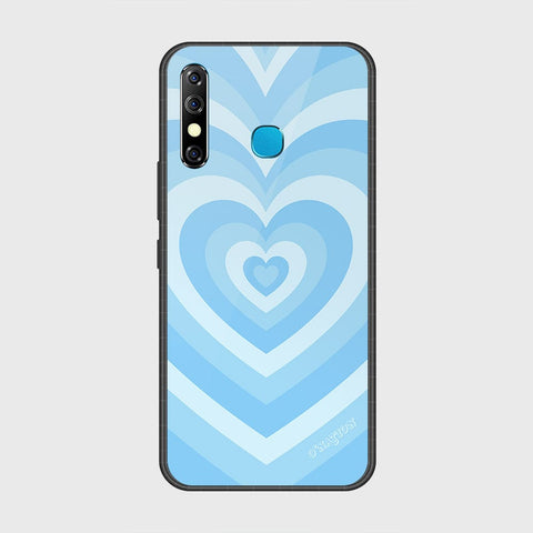 Infinix Hot 8Cover- O'Nation Heartbeat Series - HQ Ultra Shine Premium Infinity Glass Soft Silicon Borders Case