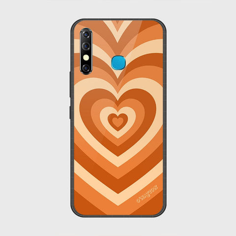 Infinix Hot 8Cover- O'Nation Heartbeat Series - HQ Ultra Shine Premium Infinity Glass Soft Silicon Borders Case