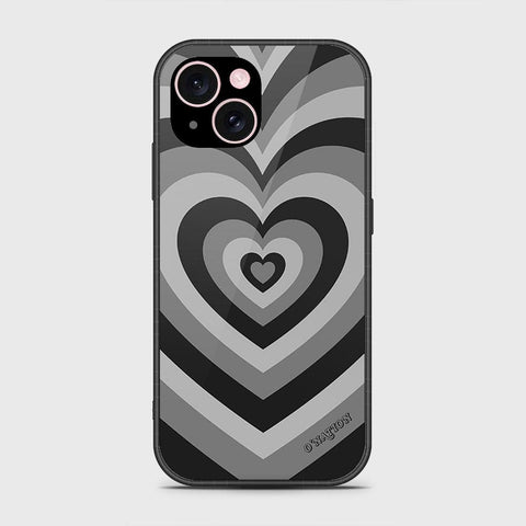 iPhone 15 Cover- O'Nation Heartbeat Series - HQ Ultra Shine Premium Infinity Glass Soft Silicon Borders Case