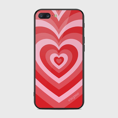 OnePlus 5 Cover- O'Nation Heartbeat Series - HQ Ultra Shine Premium Infinity Glass Soft Silicon Borders Case