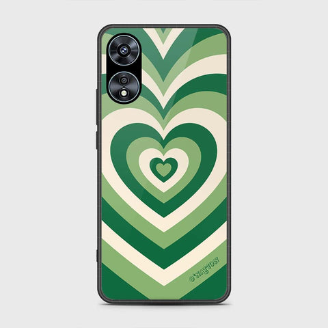 Oppo A58 4G Cover- O'Nation Heartbeat Series - HQ Ultra Shine Premium Infinity Glass Soft Silicon Borders Case