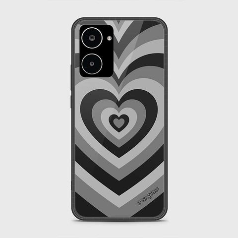 Realme 10 4G Cover- O'Nation Heartbeat Series - HQ Ultra Shine Premium Infinity Glass Soft Silicon Borders Case