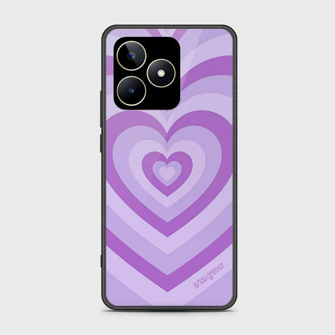 Realme Narzo N53 Cover- O'Nation Heartbeat Series - HQ Ultra Shine Premium Infinity Glass Soft Silicon Borders Case