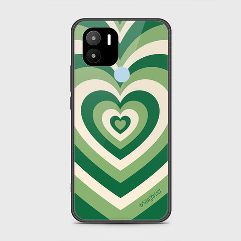 Xiaomi Redmi A1 Plus Cover - O'Nation Heartbeat Series - HQ Ultra Shine Premium Infinity Glass Soft Silicon Borders Case