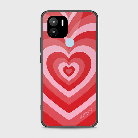 Xiaomi Redmi A1 Plus Cover - O'Nation Heartbeat Series - HQ Ultra Shine Premium Infinity Glass Soft Silicon Borders Case