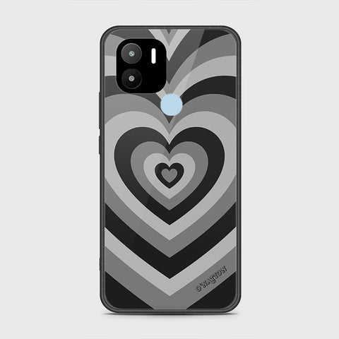 Xiaomi Redmi A1 Plus Cover - O'Nation Heartbeat Series - HQ Ultra Shine Premium Infinity Glass Soft Silicon Borders Case