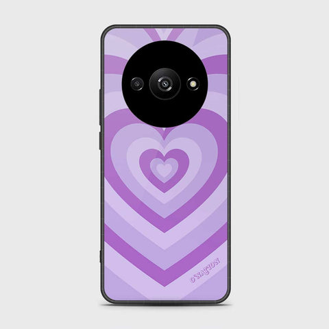 Xiaomi Redmi A3 Cover- O'Nation Heartbeat Series - HQ Ultra Shine Premium Infinity Glass Soft Silicon Borders Case