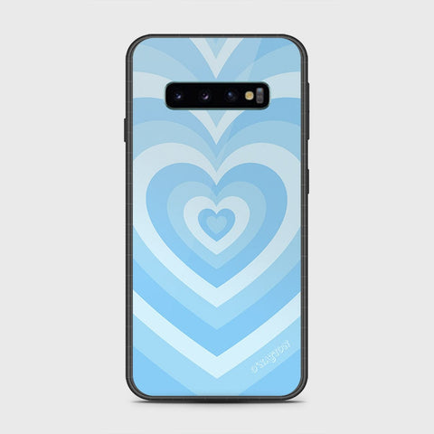 Samsung Galaxy S10 5G Cover- O'Nation Heartbeat Series - HQ Ultra Shine Premium Infinity Glass Soft Silicon Borders Case