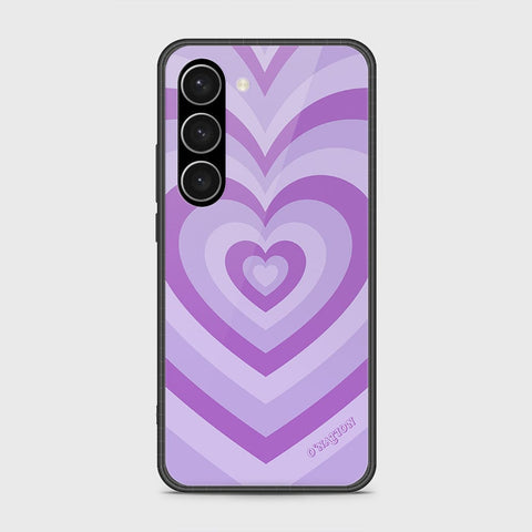 Samsung Galaxy S23 Plus 5G Cover - O'Nation Heartbeat Series - HQ Ultra Shine Premium Infinity Glass Soft Silicon Borders Case